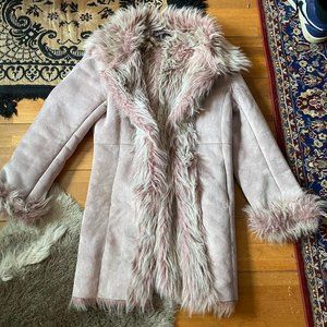 Denim Co. Womens Pink Coat